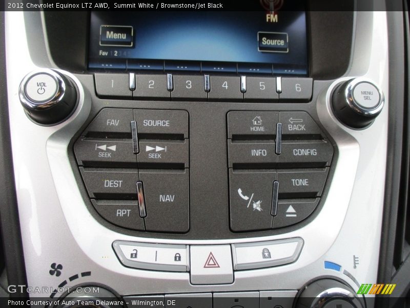 Summit White / Brownstone/Jet Black 2012 Chevrolet Equinox LTZ AWD