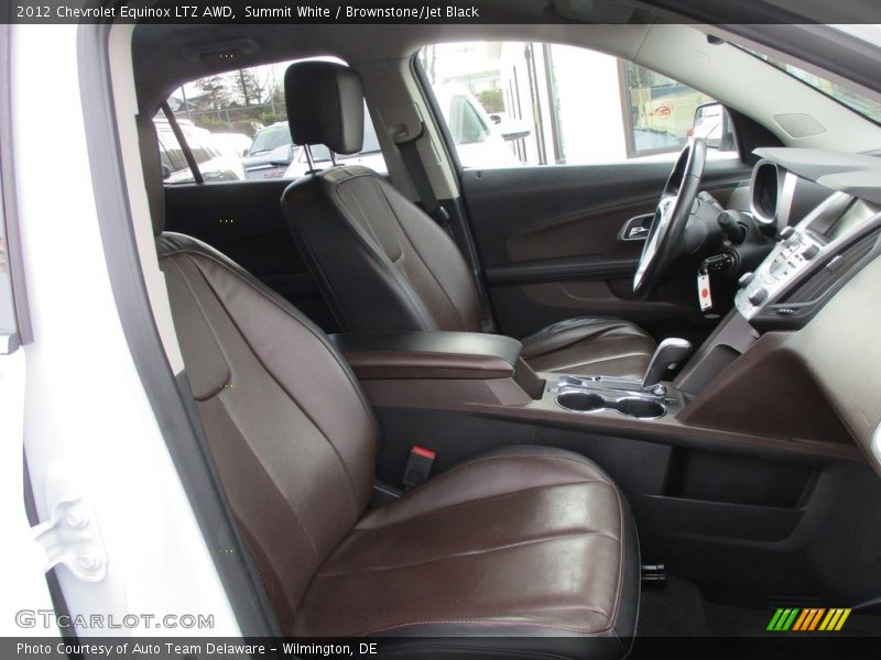 Summit White / Brownstone/Jet Black 2012 Chevrolet Equinox LTZ AWD