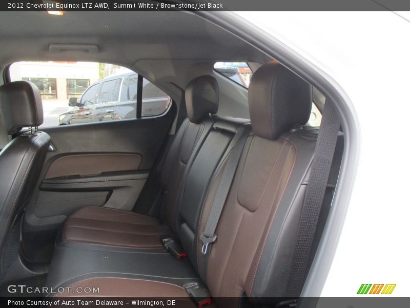 Summit White / Brownstone/Jet Black 2012 Chevrolet Equinox LTZ AWD