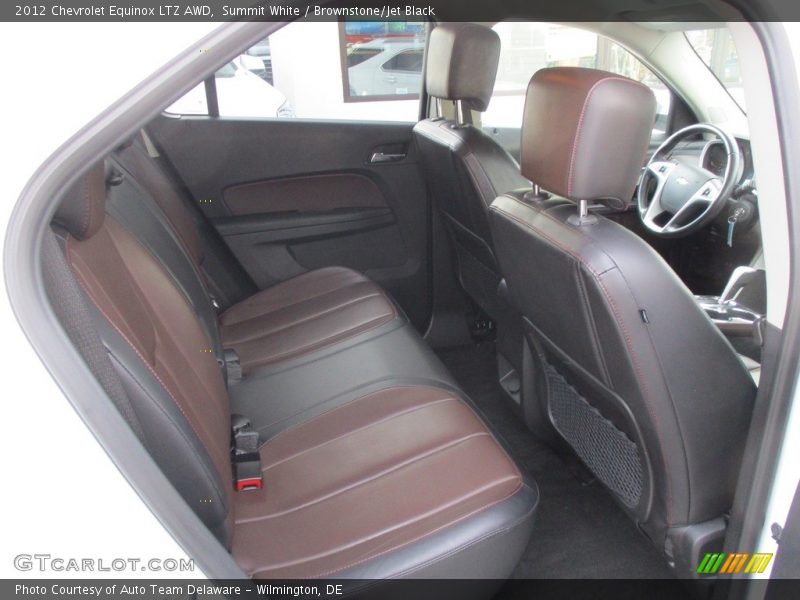 Summit White / Brownstone/Jet Black 2012 Chevrolet Equinox LTZ AWD