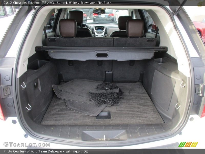 Summit White / Brownstone/Jet Black 2012 Chevrolet Equinox LTZ AWD