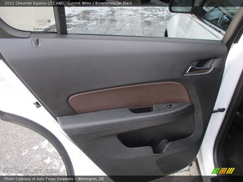 Summit White / Brownstone/Jet Black 2012 Chevrolet Equinox LTZ AWD