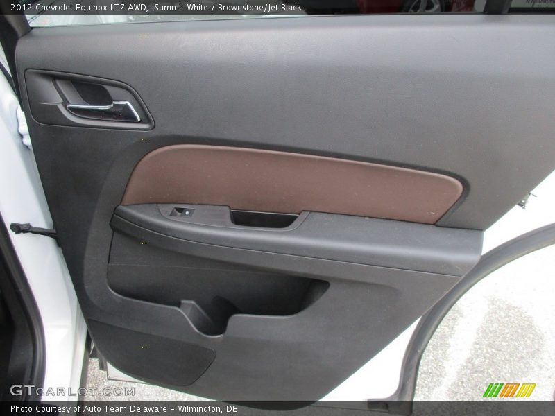 Summit White / Brownstone/Jet Black 2012 Chevrolet Equinox LTZ AWD