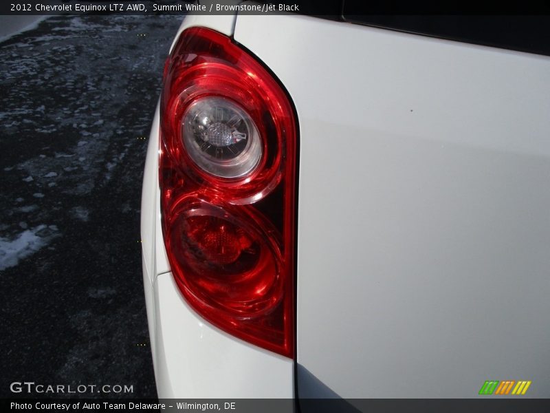 Summit White / Brownstone/Jet Black 2012 Chevrolet Equinox LTZ AWD