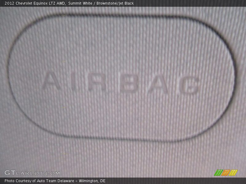 Summit White / Brownstone/Jet Black 2012 Chevrolet Equinox LTZ AWD