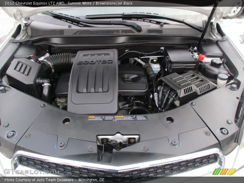 Summit White / Brownstone/Jet Black 2012 Chevrolet Equinox LTZ AWD