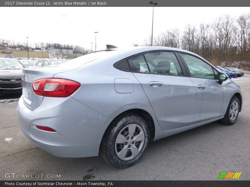 Arctic Blue Metallic / Jet Black 2017 Chevrolet Cruze LS