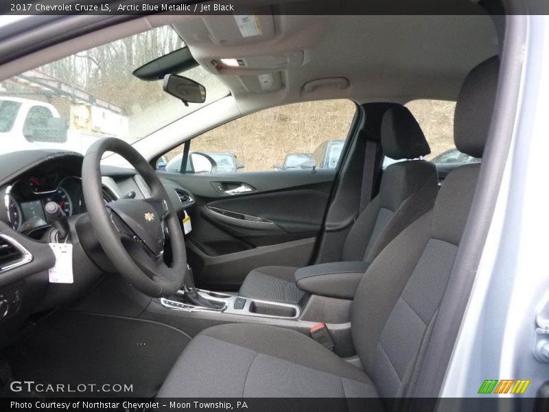 Arctic Blue Metallic / Jet Black 2017 Chevrolet Cruze LS