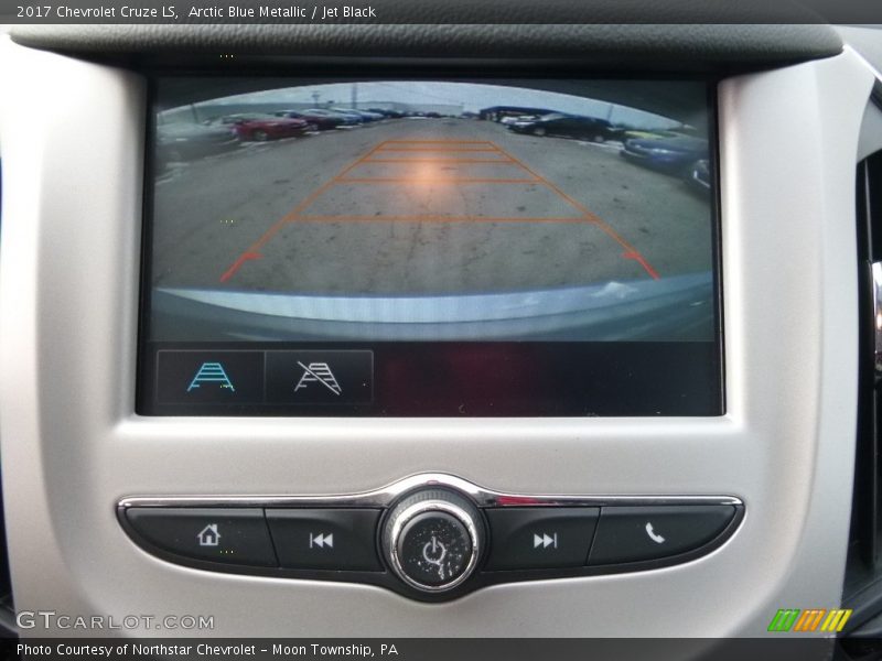 Arctic Blue Metallic / Jet Black 2017 Chevrolet Cruze LS