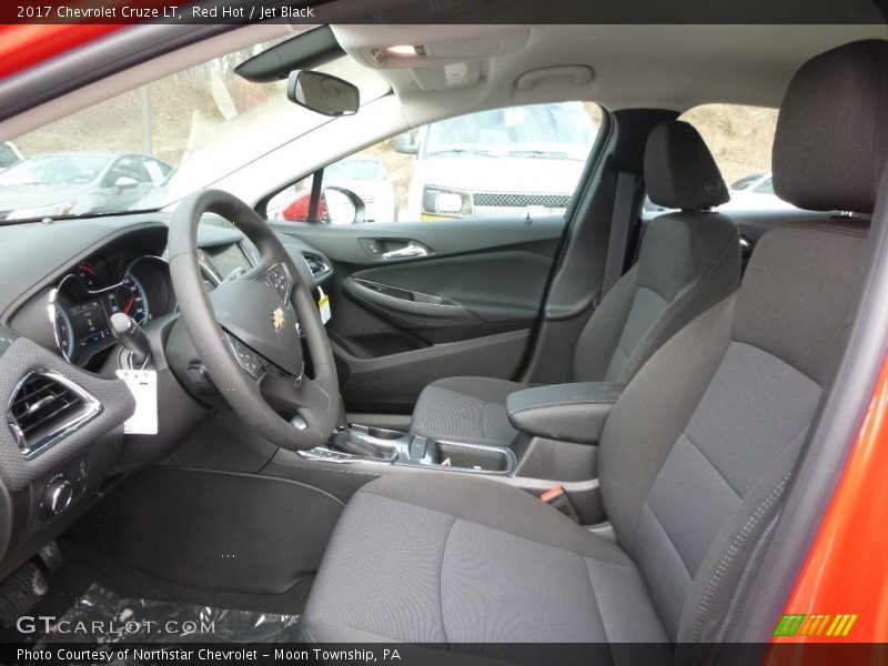 Red Hot / Jet Black 2017 Chevrolet Cruze LT