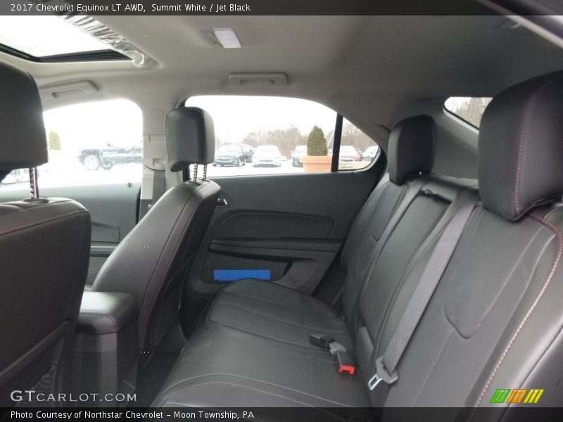 Summit White / Jet Black 2017 Chevrolet Equinox LT AWD