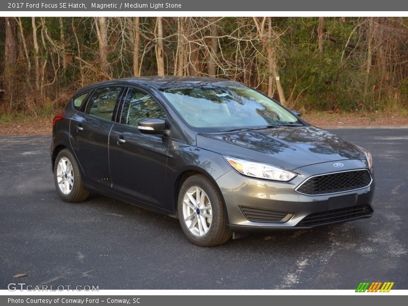 Magnetic / Medium Light Stone 2017 Ford Focus SE Hatch