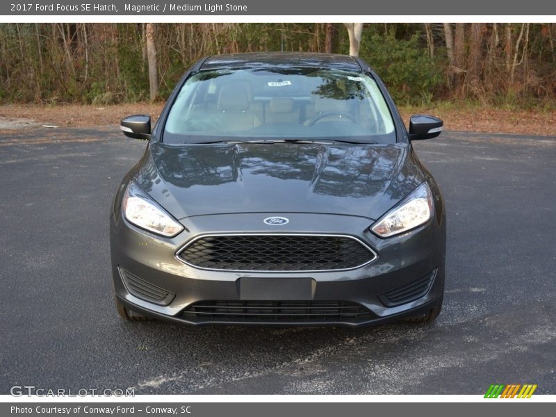 Magnetic / Medium Light Stone 2017 Ford Focus SE Hatch