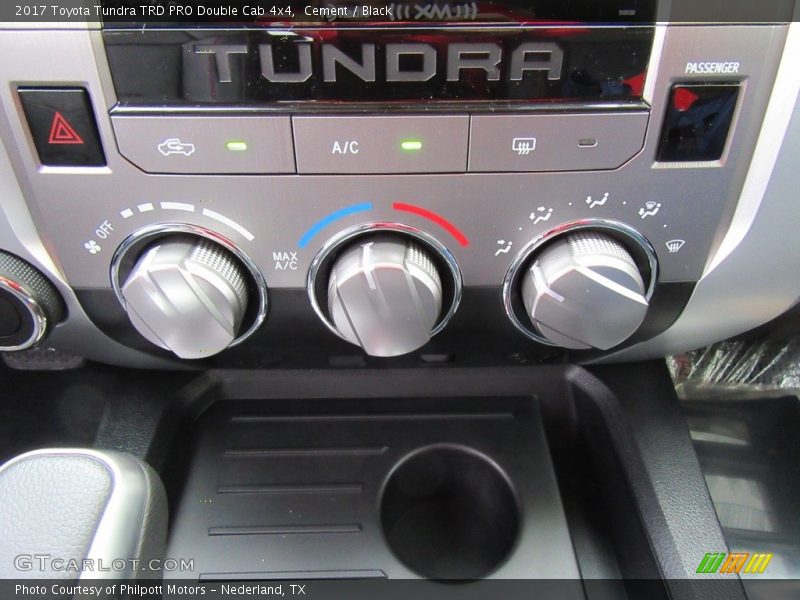 Cement / Black 2017 Toyota Tundra TRD PRO Double Cab 4x4