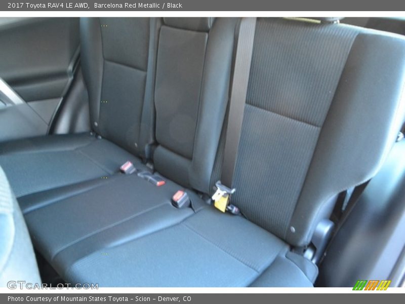 Barcelona Red Metallic / Black 2017 Toyota RAV4 LE AWD