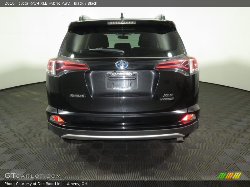 Black / Black 2016 Toyota RAV4 XLE Hybrid AWD