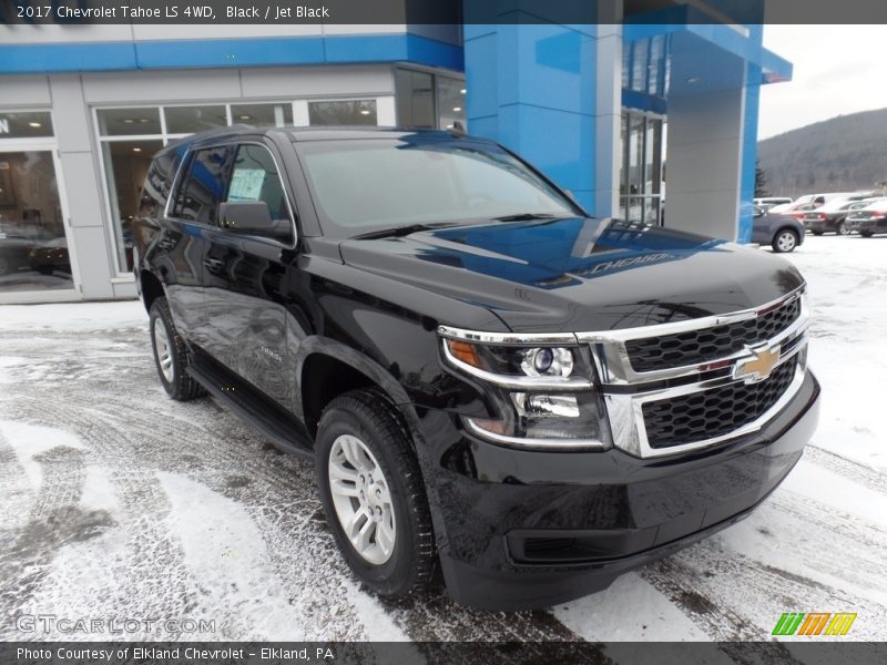 Black / Jet Black 2017 Chevrolet Tahoe LS 4WD