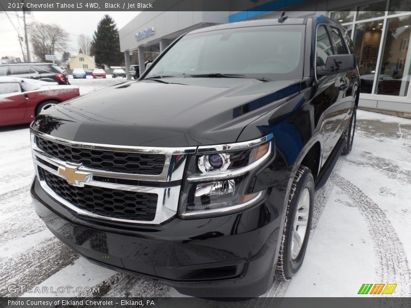 Black / Jet Black 2017 Chevrolet Tahoe LS 4WD