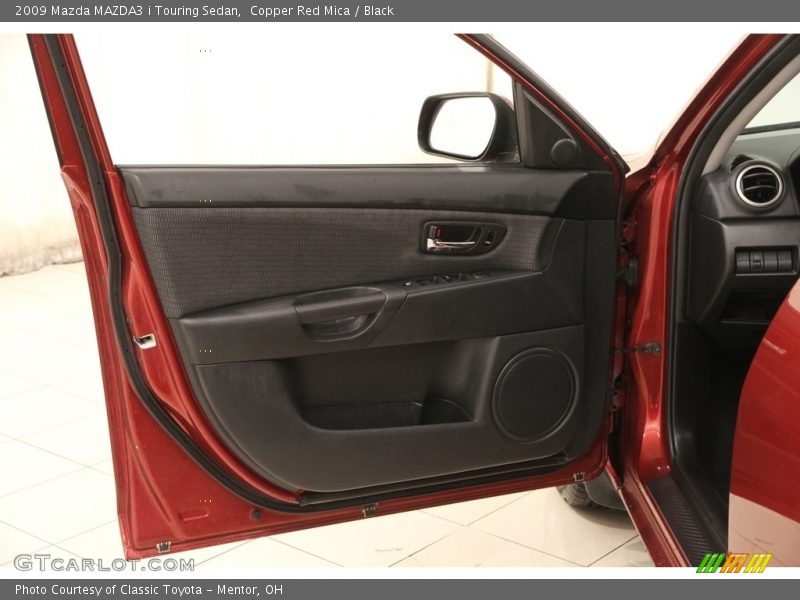 Copper Red Mica / Black 2009 Mazda MAZDA3 i Touring Sedan