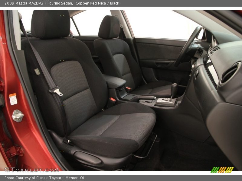 Copper Red Mica / Black 2009 Mazda MAZDA3 i Touring Sedan