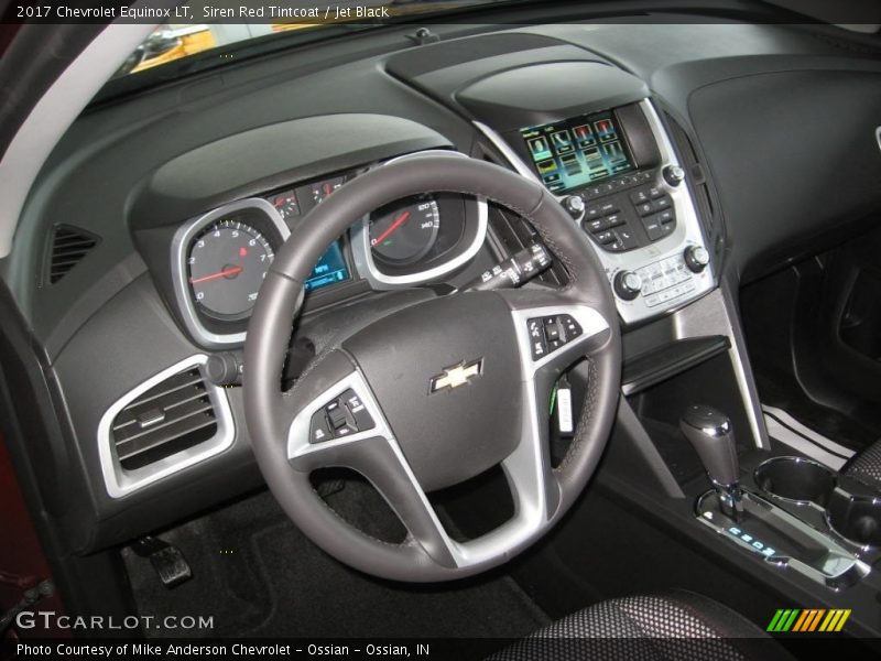 Siren Red Tintcoat / Jet Black 2017 Chevrolet Equinox LT