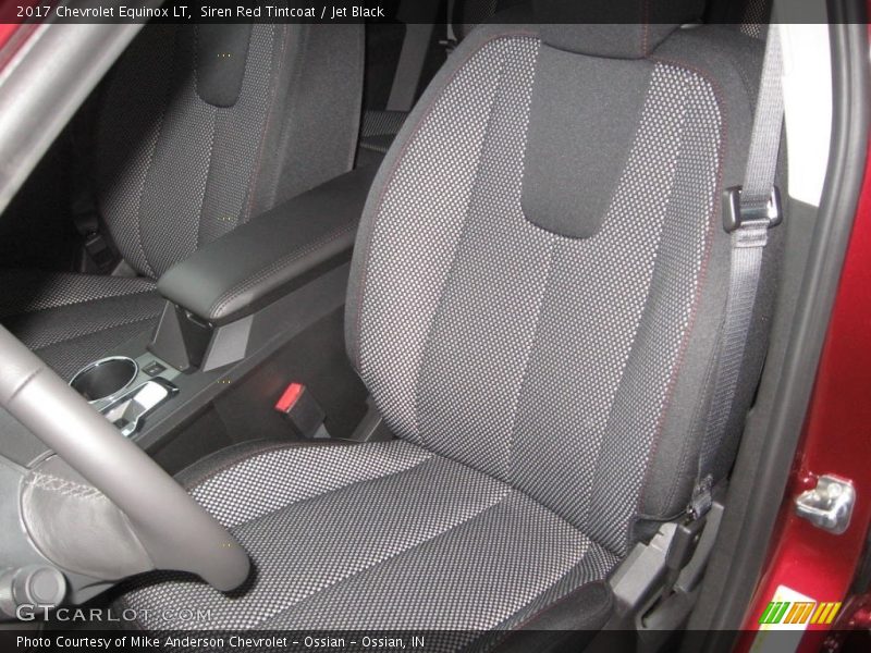 Siren Red Tintcoat / Jet Black 2017 Chevrolet Equinox LT