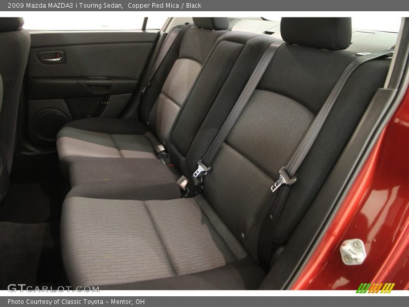 Copper Red Mica / Black 2009 Mazda MAZDA3 i Touring Sedan