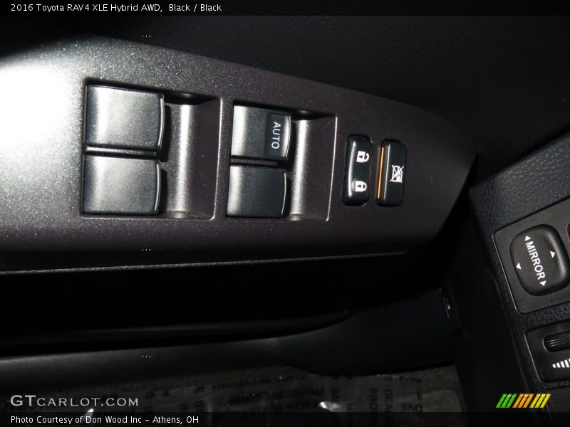Black / Black 2016 Toyota RAV4 XLE Hybrid AWD
