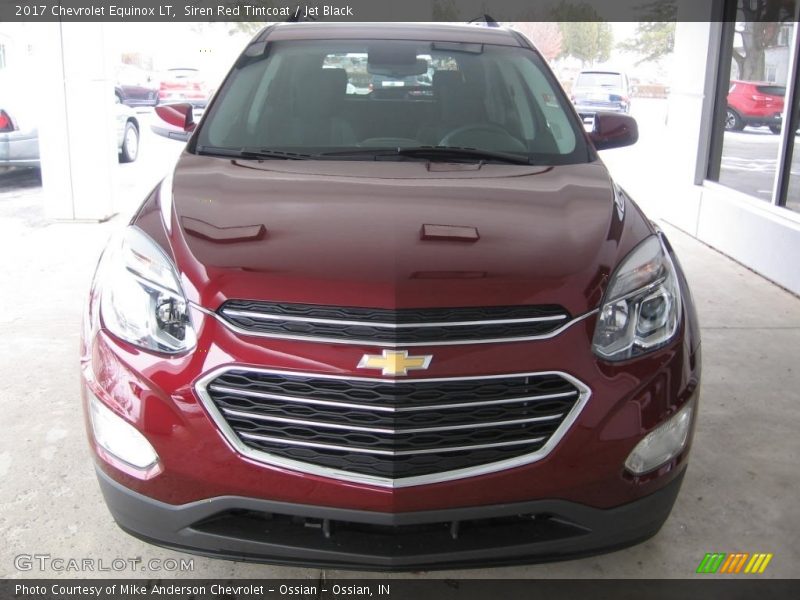 Siren Red Tintcoat / Jet Black 2017 Chevrolet Equinox LT