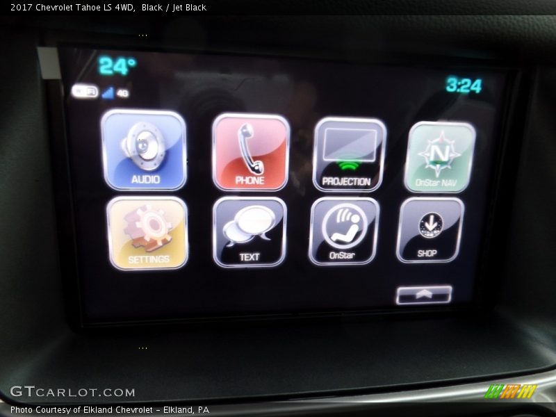 Black / Jet Black 2017 Chevrolet Tahoe LS 4WD