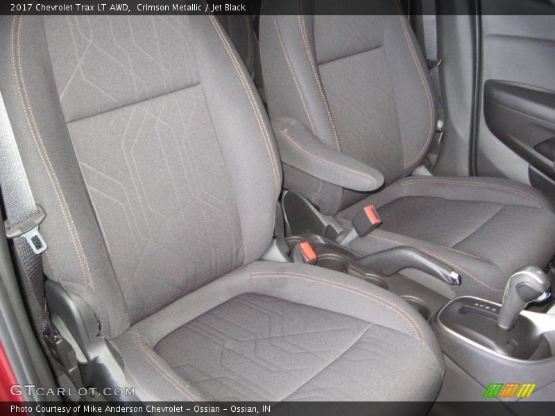 Crimson Metallic / Jet Black 2017 Chevrolet Trax LT AWD