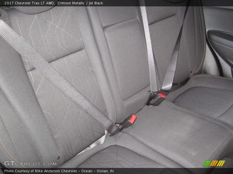 Crimson Metallic / Jet Black 2017 Chevrolet Trax LT AWD