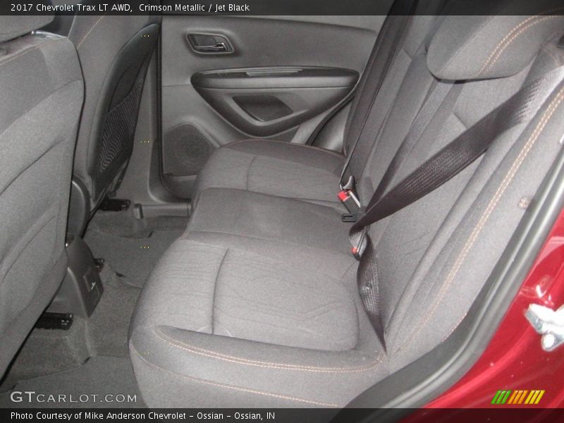 Crimson Metallic / Jet Black 2017 Chevrolet Trax LT AWD
