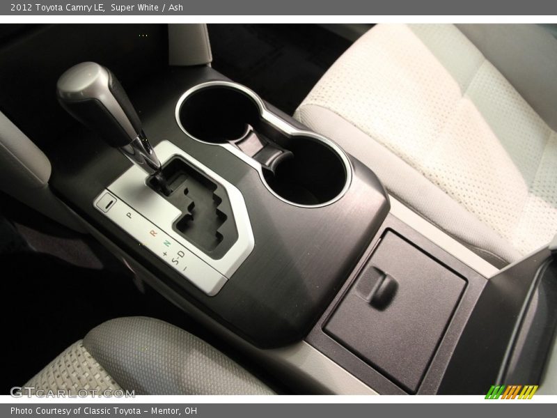 Super White / Ash 2012 Toyota Camry LE