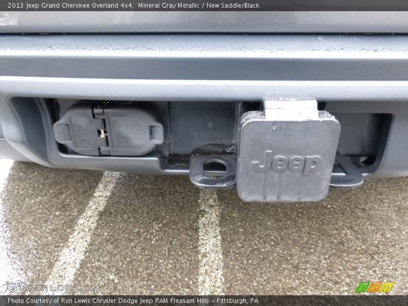 Mineral Gray Metallic / New Saddle/Black 2013 Jeep Grand Cherokee Overland 4x4