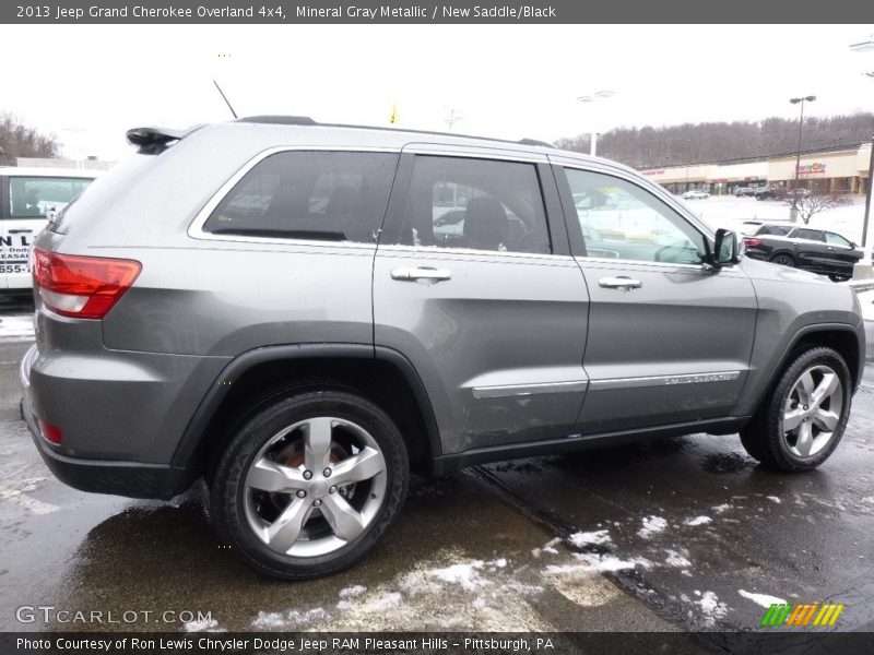 Mineral Gray Metallic / New Saddle/Black 2013 Jeep Grand Cherokee Overland 4x4