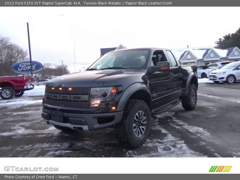 Tuxedo Black Metallic / Raptor Black Leather/Cloth 2013 Ford F150 SVT Raptor SuperCab 4x4