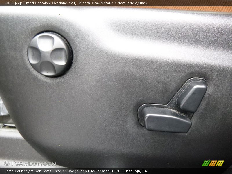 Mineral Gray Metallic / New Saddle/Black 2013 Jeep Grand Cherokee Overland 4x4