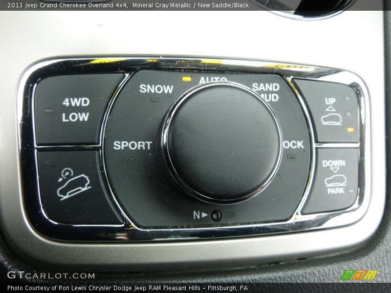 Mineral Gray Metallic / New Saddle/Black 2013 Jeep Grand Cherokee Overland 4x4