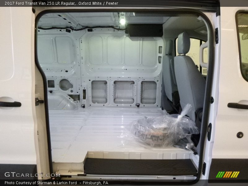Oxford White / Pewter 2017 Ford Transit Van 250 LR Regular
