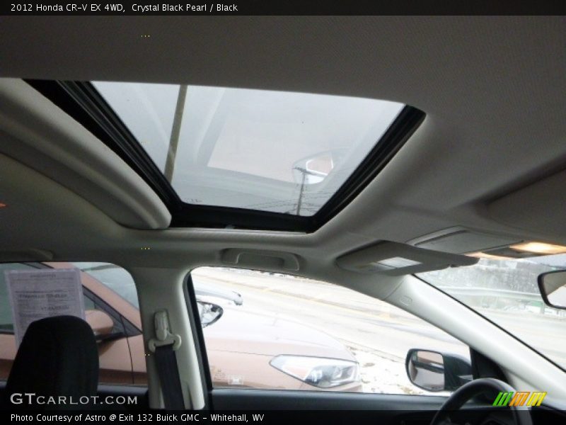 Crystal Black Pearl / Black 2012 Honda CR-V EX 4WD
