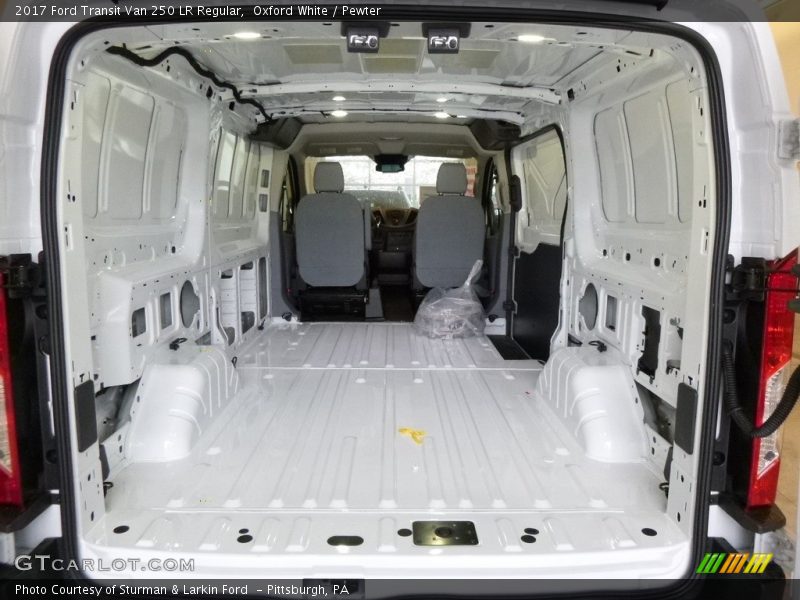 Oxford White / Pewter 2017 Ford Transit Van 250 LR Regular
