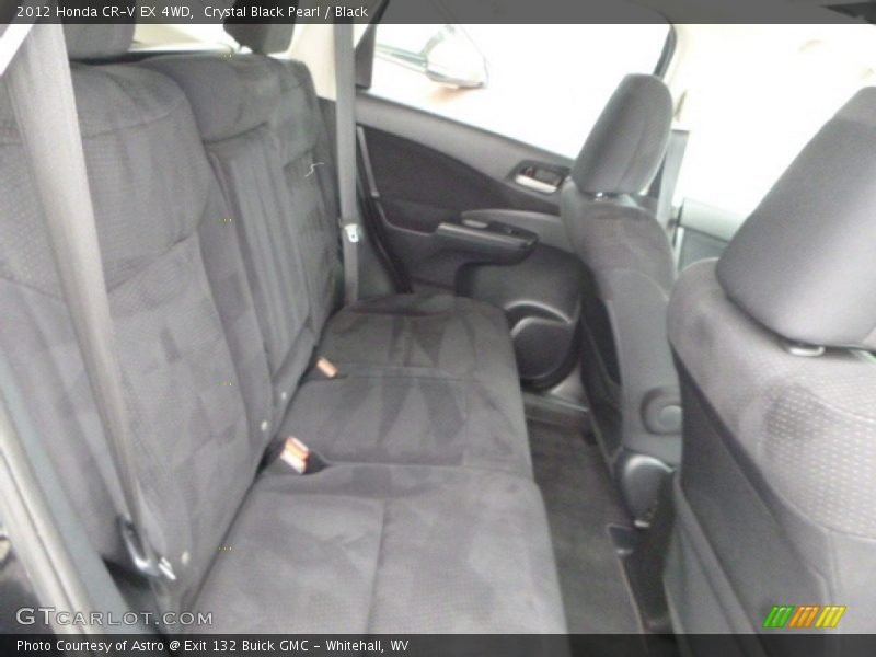 Crystal Black Pearl / Black 2012 Honda CR-V EX 4WD