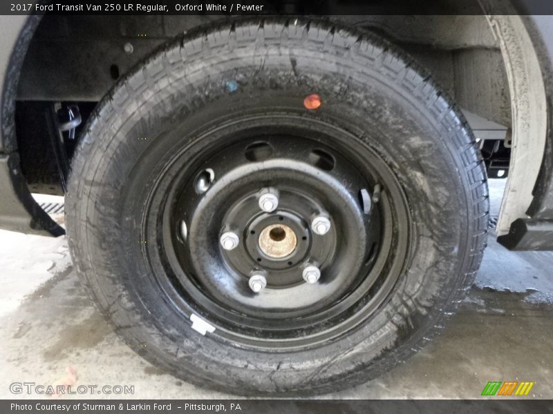 Oxford White / Pewter 2017 Ford Transit Van 250 LR Regular