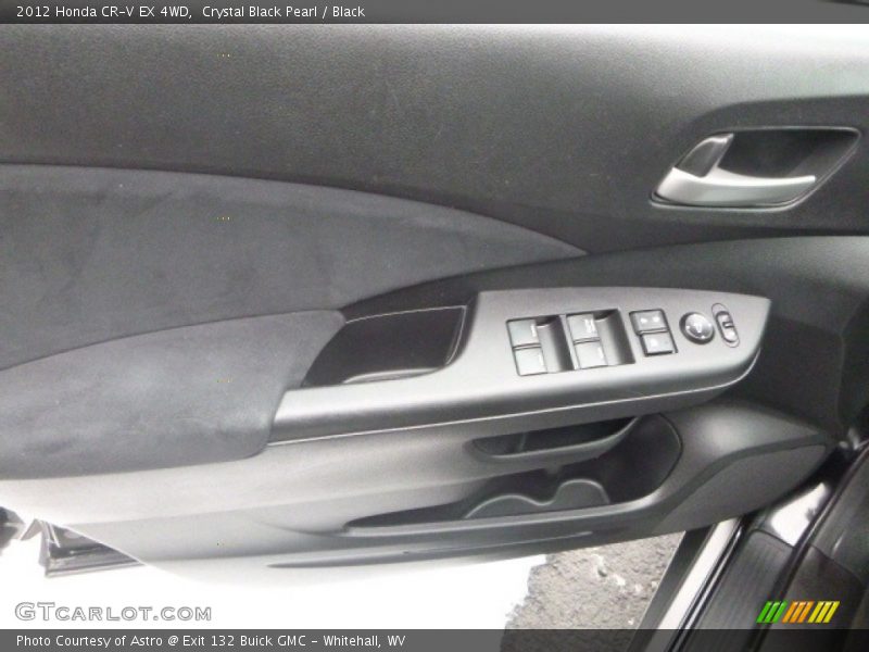 Crystal Black Pearl / Black 2012 Honda CR-V EX 4WD