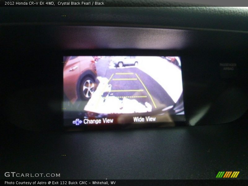 Crystal Black Pearl / Black 2012 Honda CR-V EX 4WD