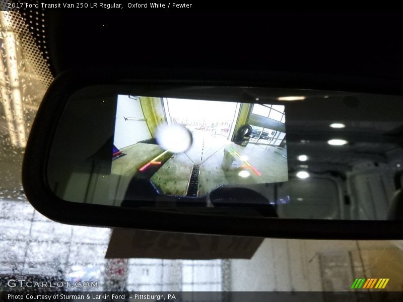 Oxford White / Pewter 2017 Ford Transit Van 250 LR Regular