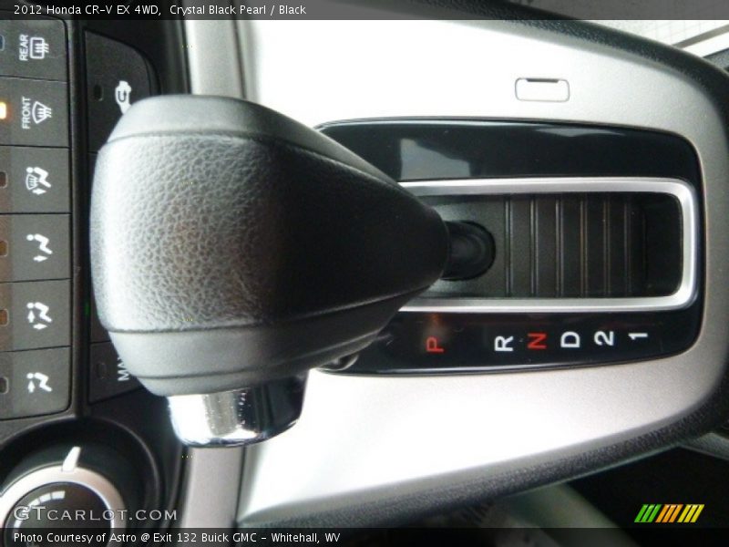 Crystal Black Pearl / Black 2012 Honda CR-V EX 4WD