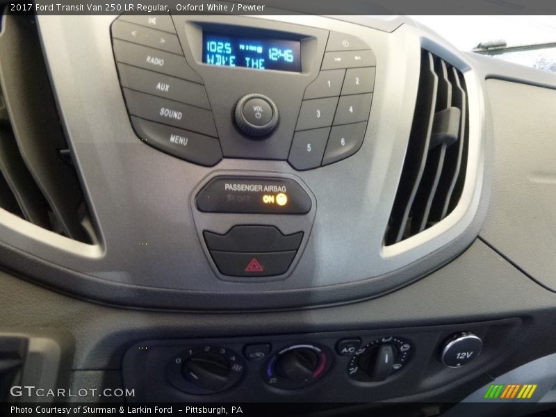 Controls of 2017 Transit Van 250 LR Regular