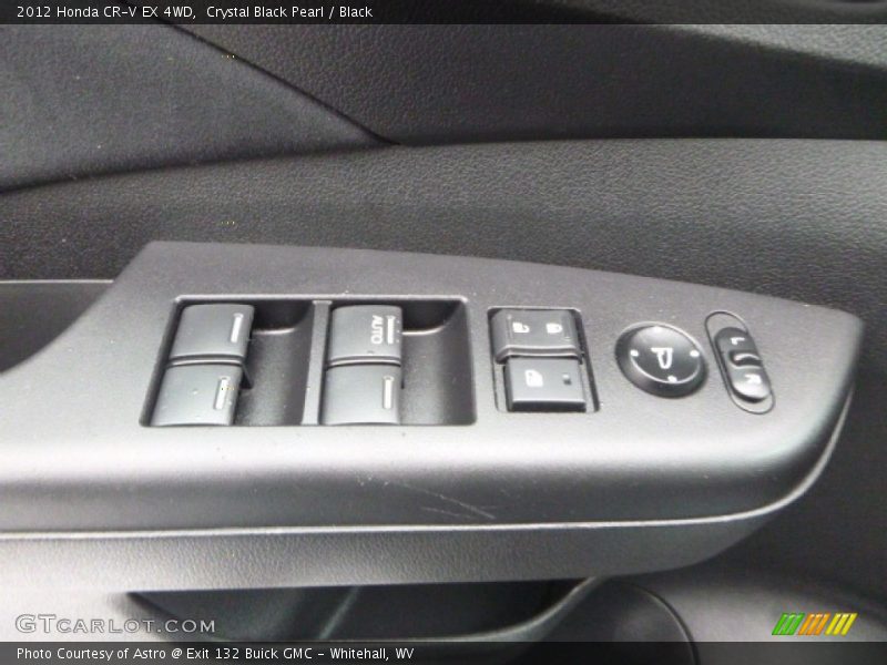 Crystal Black Pearl / Black 2012 Honda CR-V EX 4WD